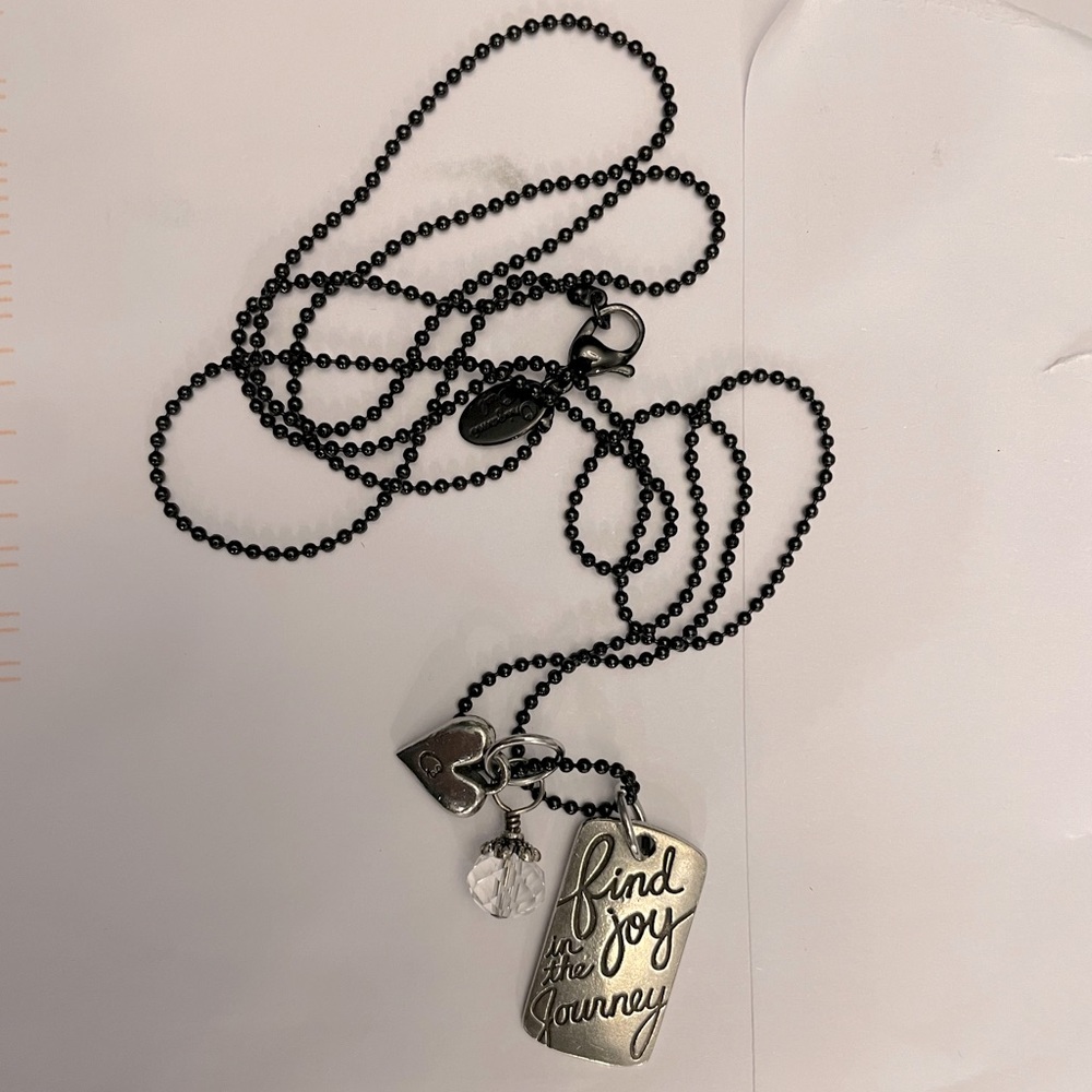 Origami Owl charm necklace